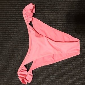 hot pink, high cut, cheeky bottoms